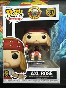 Funko Pop! Vinyl: Guns And Roses Axl Rose #397 W Protector  - Picture 1 of 2