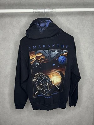 Amaranthe Breakthrough Starshot Metal Band Zip Hoodie Black Size L Mens - Image 1 of 4