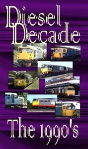 Diesel Decade 1990's DVD Class 20 37 47 50 66 Traction Trains Diesel Locomotives - Picture 1 of 1