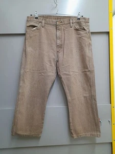 Jeans Wrangler beige pierna recta - Imagen 1 de 2