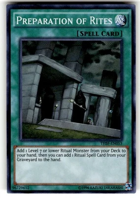 Preparation of Rites THSF-EN053 The Secret Forces Super Rare NM  - Image 1 of 2