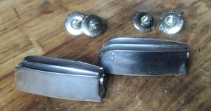 X2 COQUILLES SLINGERLAND RADIOKING / X2 Slingerland Large Beavertail Lugs lot 1 - Imagen 1 de 3