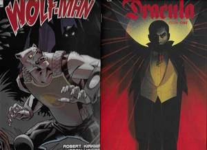 Universal Monsters Dracula (2023) #1B VARIANTE + ASTOUNDING WOLFMAN #8 LOT - Bild 1 von 5