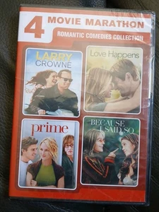 4 Movie Marathon Romantic Comedy Collect. DVD Love Happens,Larry Crow,etc - Picture 1 of 6