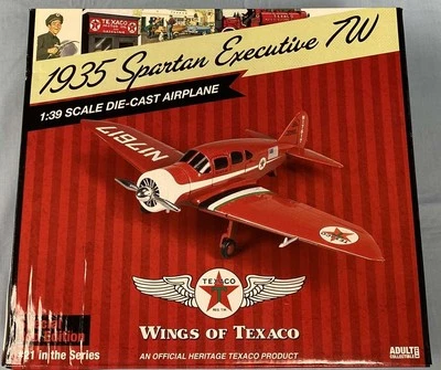 1935 Spartan Executive 7W RED Wings of Texaco #21 CP7079 - Image 1 of 3