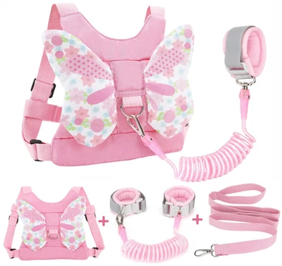 Accmor 3 in 1 Toddler Harness Leashes + Anti Lost Wrist Link - Image 1 of 4