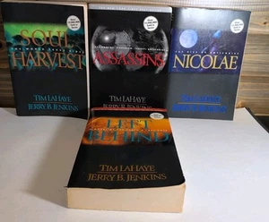Tim lahaye books~ Assassins, Nicolae,Soul Harvest,Left Behind - Picture 1 of 2