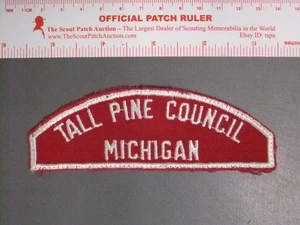 Boy Scout Tall Pine Council RWS Full Strip 8024OO - Picture 1 of 1