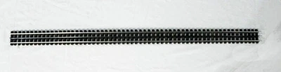 1 Piece - O-Gauge 3-Rail 37” Straight Rail with Long Wood Ties - Image 1 of 4