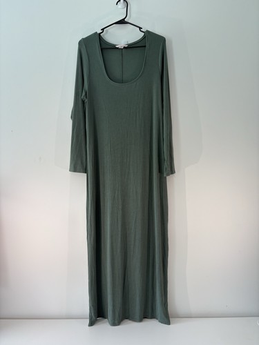 UNDERCOVER Abito lungo verde Victoria Secret super leggero. Morbido donna XXL