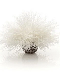 Biorb Plant White Sea Lily Ball Weighted Fake Aquarium Plant BioOrb Weighted - Picture 1 of 5