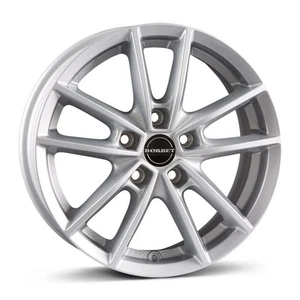 Borbet W 7.0x17 ET45 5x1143 SIL wheels for Peugeot 4008 - Picture 1 of 6