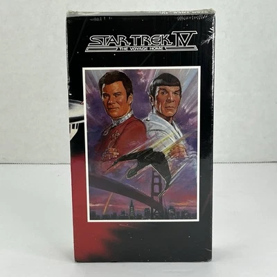 Star Trek IV The Voyage Home (VHS 1986) NEW SEALED - Sci-Fi - Image 1 of 4
