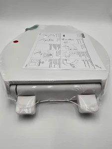 Kohler K-24495-A-0 Sedile WC Anteriore Chiuso Bordo Allungato Bianco - Nuovo - Foto 1 di 4
