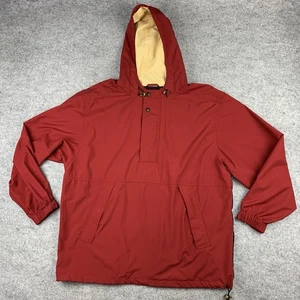 Vintage Cutter & Buck Mens Size Medium Pullover Red Jacket Embroidered 1/2 Zip - Picture 1 of 12