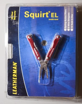 Leatherman Squirt Radio Shack E4/EL - retirado, nuevo en paquete nuevo en paquete #3427 Foto 1 de 4