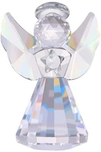 Estatuilla de ángel de cristal transparente de vidrio coleccionable adorno de ángel decoración del hogar regalo - Imagen 1 de 5
