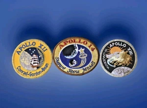 Acquista 3 fantastiche patch NASA per Apollo 12, 13 e 14 + ottieni 9 difetti in omaggio! - Foto 1 di 9