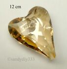 Genuine Swarovski Crystal #6240 Wild Heart Pendant ~ Many Colors & Sizes