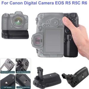 Vertical Multi-Power BG-R10 Battery Grip For Canon Digital Camera EOS R5 R5C R6 - Picture 1 of 11
