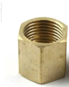 1" Female to Female BSP Thread Coupler Brass Connector Fitting Adapterd One F-F - Picture 1 of 1