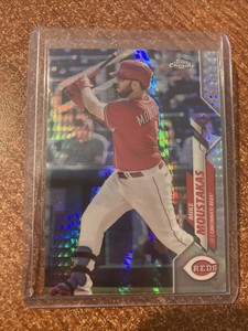 2020 Topps Chrome Update Mike Moustakas PRISM REFRACTOR /99 #U-10 Reds Xfractor