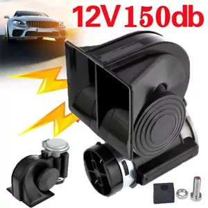Super Loud Train Electric Air Horn 150DB Dual Trumpets Car Truck Boat Speaker - Imagen 1 de 11