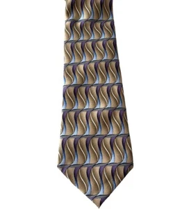 Vintage Carlos Devenezia Men's Tie 100% Silk 59" x 3.75" - Picture 1 of 2