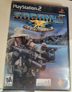 SOCOM II: U.S. Navy SEALs (Sony PlayStation 2, 2003) USED , UNTESTED - Picture 1 of 2