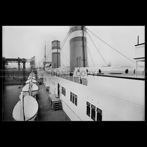 Photo B.003599 SS ROTTERDAM HOLLAND AMERICA LINE 1908 PAQUEBOT OCEAN LINER