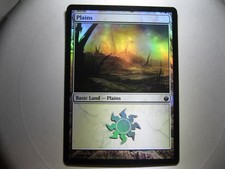 Plains FOIL  #146 Mirrodin Besieged  See Photos  Free Ship MTG Ship US Only