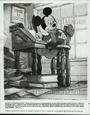Press Photo Animated character Mickey Mouse stars in "Mickey's Christmas Carol"