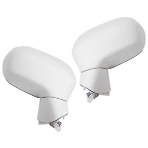 Side Mirror RH+LH fit for Honda Civic 06-11 White Cover Power Glass 3 Wire - Bild 1 von 7