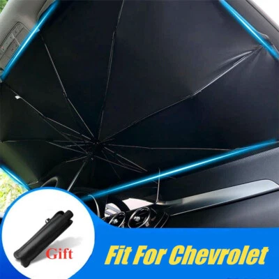 Parabrisas para Chevrolet Coche SUV Parasol Bloque UV Ventana Visera Cubierta Foto 1 de 4