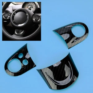 Steering Wheel Center Button Cover Trim Fit For Mini Cooper R55 R56 R57 R58 R61. - Picture 1 of 6