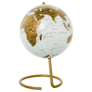 Globo Terraqueo Alexandra House Living Dorado Metal 16 x 25 x 16 cm - Imagen 1 de 4
