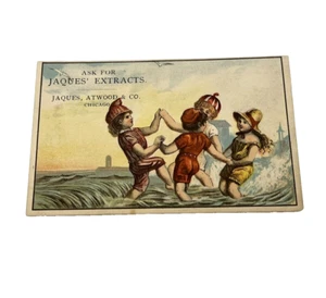 1800s Dakota Territory Trade Card Geo F. Winter Pembina Jaques Extract RARE - Picture 1 of 4