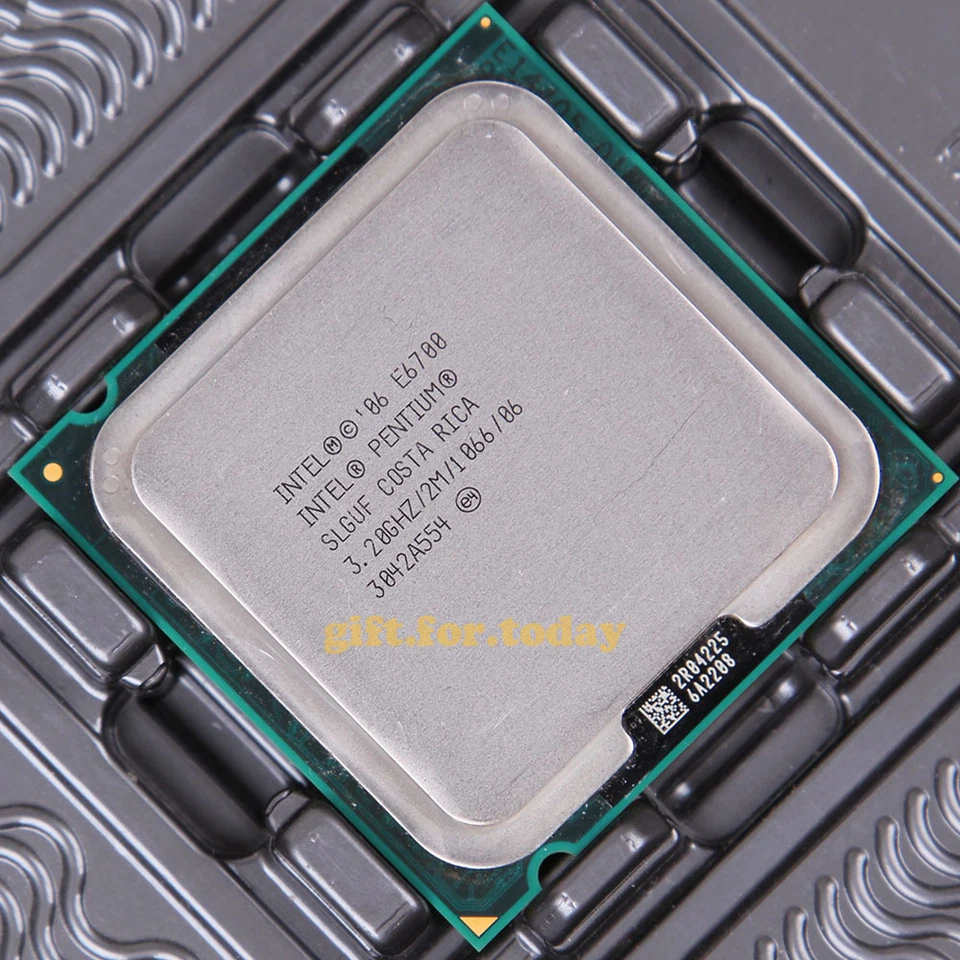 Intel Pentium E6700 SLGUF 3.2 GHz LGA 775 Dual-Core Processor CPU (BX80571E6700) - Image 1 of 1