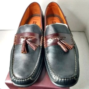 Johnson and Murphy Men's Size 12 Locklin full grain leather slip on sho… - Picture 1 of 7