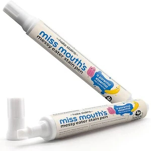 Pluma para tratar manchas Miss Mouth's Messy Eater - Paquete de 2 quitamanchas instantáneo para usar - Imagen 1 de 3