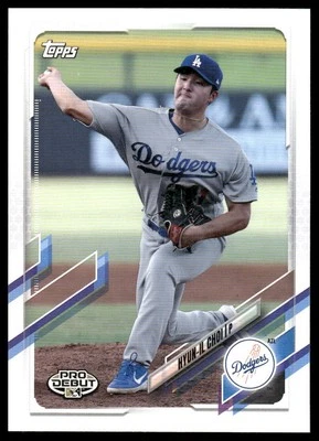 2021 Topps Pro Debut #PD-27 Hyun-il Choi - Image 1 of 2
