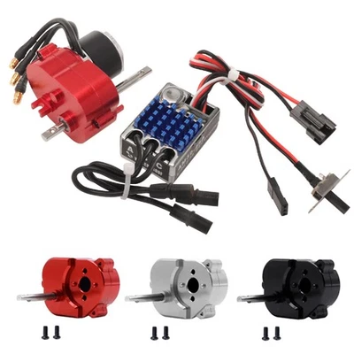 For 1/12 MN82 LC79 MN78 MN168 RC Motor Gearbox Assembly Gear Set Parts - Image 1 of 4