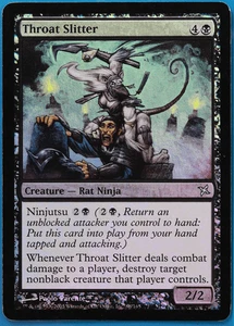 Throat Slitter FOIL Betrayers of Kamigawa HEAVILY PLD CARD (506047) ABUGames - Picture 1 of 2