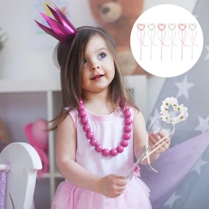 6 piezas de accesorios de palo de hadas para bebé niña niño varitas palos con cinta - Imagen 1 de 12