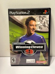 Juego de fútbol americano Winning Eleven 9 PS2 Konami lanzamiento NTSC - Imagen 1 de 4
