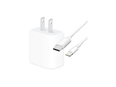 4XEM 4XIPHN11KIT3 White iPhone 11 Kit with 20W USB-C Charger and 3FT USB-C to - Image 1 of 2