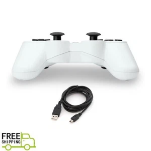 NEW Wireless Controller For Sony PS3 Joypad With Cable Multiple Colors - Picture 1 of 16