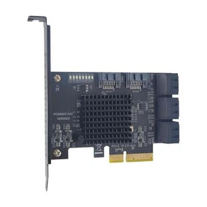 SATA3.0 Erweiterungskarte 8 Port SATA3.0 6G Erweiterungskarte für SSD - Photo 1/6