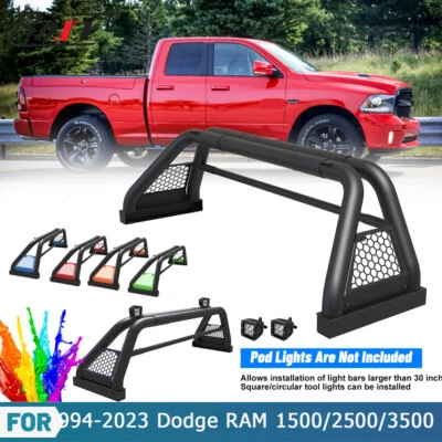 Barra antivuelco deportiva ajustable para camioneta Dodge RAM 1500/2500/3500 1994-2025 Foto 1 de 4