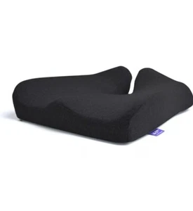 Cushion Lab Pressure Relief Seat Cushion Long Sitting Hours Memory Foam Black - Picture 1 of 8